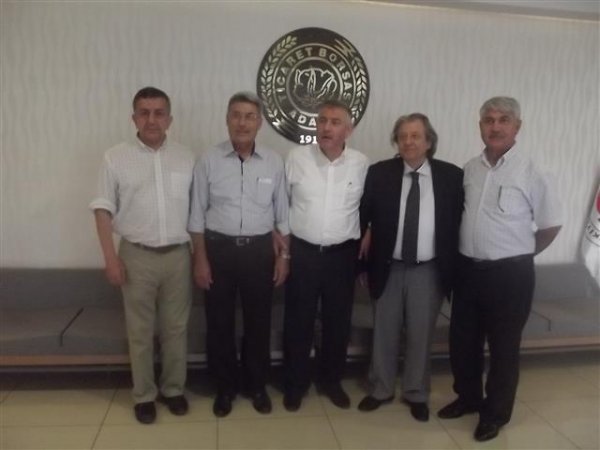 Yönetim Kurulumuz Adana Ticaret Borsası Başkanı Muammer Çalışkan ve Yönetim Kurulu Üyelerine Hayırlı olsun ziyaretinde bulundu.