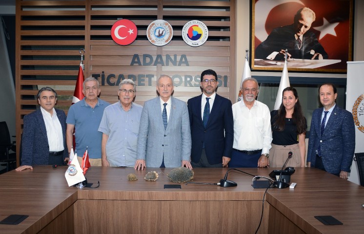 ATO Başkanı Şahin Bilgiç’i Makamında Ziyaret Ettik.